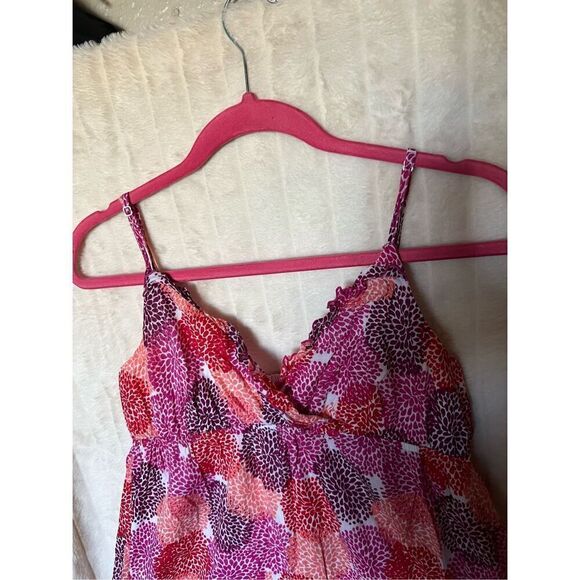 Old Navy Multicolored Patterned Dress Woman’s Size Medium - Picture 4 of 8